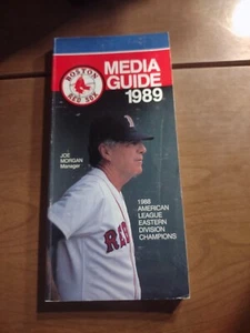 Boston Red Sox 1989 Vintage ML Baseball Media Guide Wade Boggs Jim Rice - Picture 1 of 2