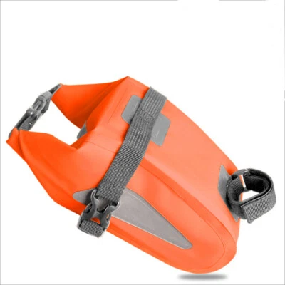 Bolsa de sillín de ciclismo impermeable paquete de asiento de bicicleta bolsa cola de bicicleta almacenamiento trasero NUEVO Foto 1 de 4