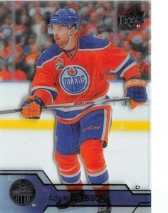 2016-17 Upper Deck Clear Cut #328 Adam Larsson - Imagen 1 de 2