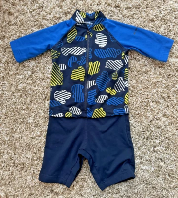 Maiô Columbia Sandy Shores top e calça Sunguard, tamanho 4T - Imagem 1 de 4