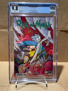 RICK & MORTY #1 (2015) CGC 9.8  BRIDGE CITY COMICS DAN HARMON VARIANT ONI PRESS - Picture 1 of 3