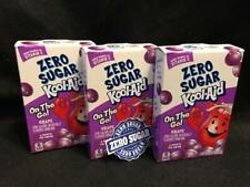 Kool Aid GRAPE  Zero Sugar Singles To Go {3 Boxes} SUGAR FREE