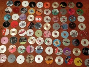 80 Used CDs Discs Reflectors Job Lot Arts Crafts Allotment Scarecrow - Picture 1 of 7