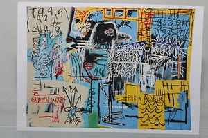 JEAN-MICHEL BASQUIAT : "BIRD ON MONEY"  Kunst-Postkarte  - Bild 1 von 2