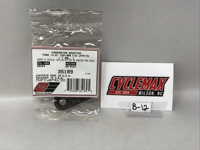 Junta de montaje de carburador Detroit “NOS” 35189 Fel-Pro #60269 Ford (b-12) Foto 1 de 2
