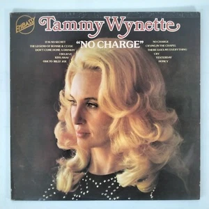Tammy Wynette No Charge 12" Vinyl LP Album Record 1976 CBS Records - Picture 1 of 6