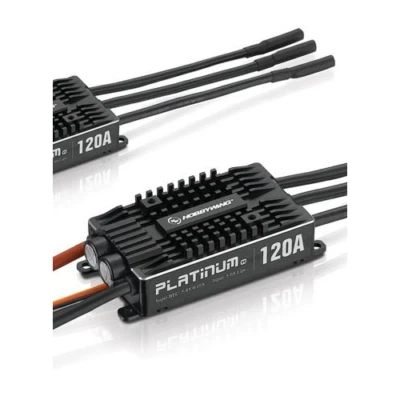 Hobbywing 30203401 Platinum Pro 120A V4 120 Amp ESC : 500-550 Class Helis - Image 1 of 2