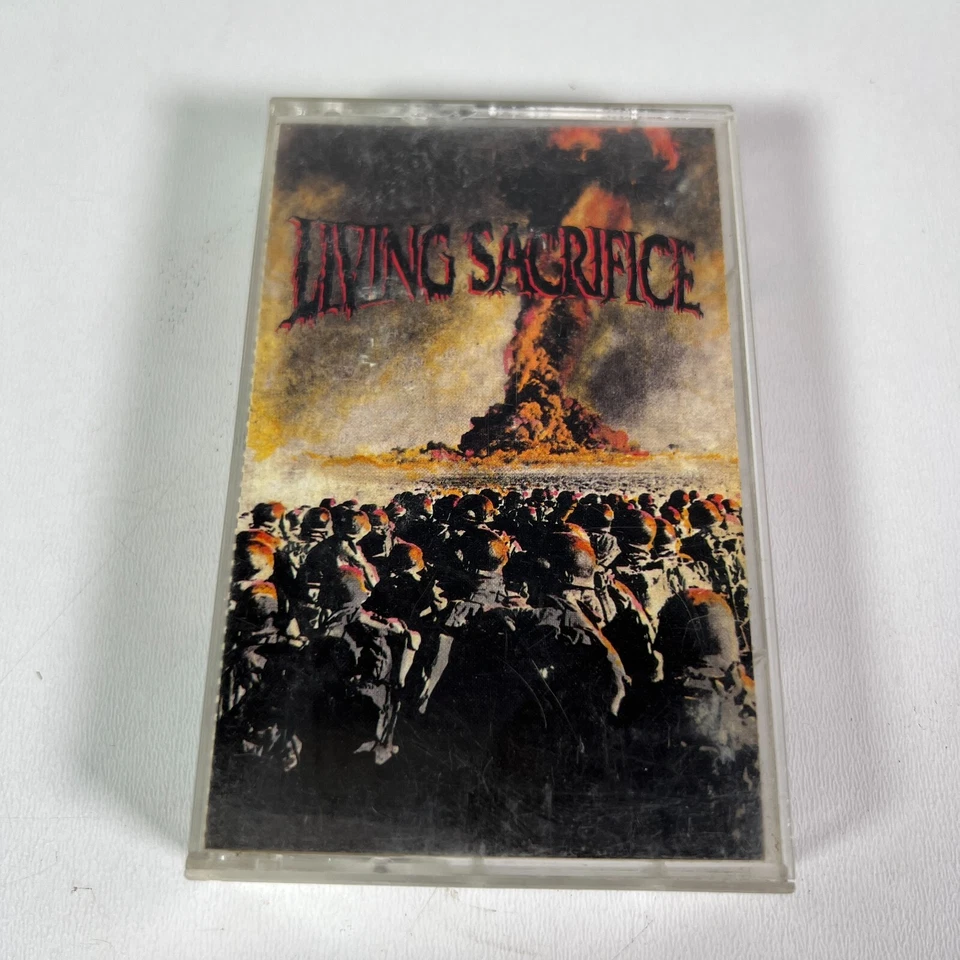 Living Sacrifice R.E.X./Jambox Music 1991 Christian Heavy Metal Cassette Tape - Image 1 of 4