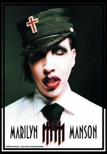 Marilyn Manson Flagge Fahne This Is The New Shit Posterflagge Stoff Poster Flag