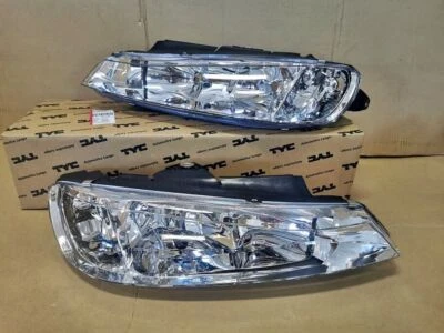 PHARE AVANT GAUCHE + DROIT ÉLECTRIQUE H7 CHROME PEUGEOT 406 (1999-2004) - Photo 1/4