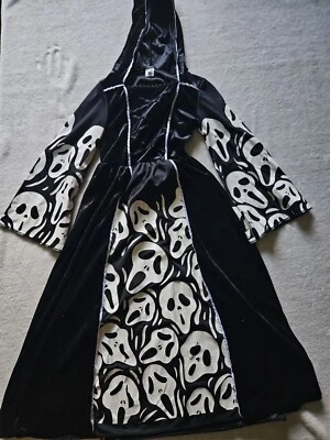 Disfraz de fantasma bruja medieval para niña - talla mediana Foto 1 de 4