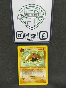 POKÉMON FOSSIL 1° EDIZIONE KABUTO COMUNE 50/62  NM- - Picture 1 of 2