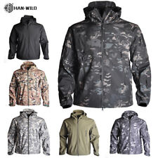 Army Tactical Jacket Military Combat Soft Shell Jackets Outdoor Waterproof Coat
