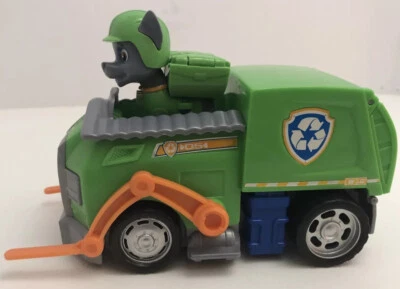 Vehículo camión reciclado Paw Patrol Rockys con figura coleccionable juego de 2 piezas Foto 1 de 4