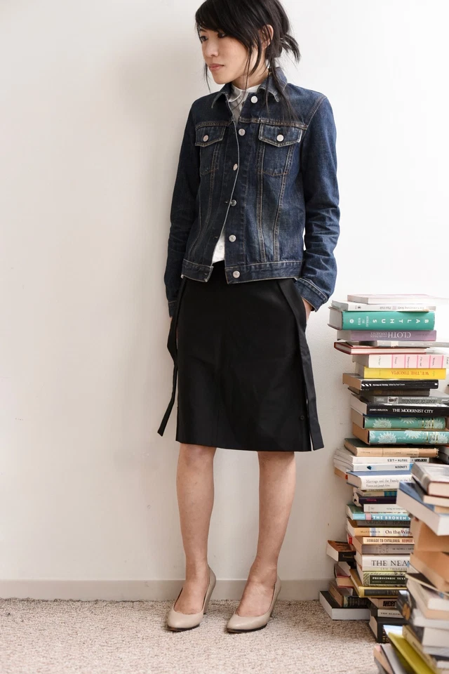 Chaqueta Helmut Lang OG "Vintage Denim" IT 38 (US 0-2 FR 34-36) ca.1997  Foto 1 de 1