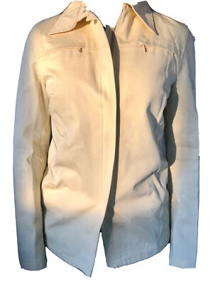 NUEVO Disfraz Amarillo Pálido Chaqueta Nacional EU 40 Hecho en Italia Foto 1 de 2