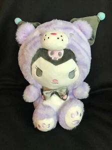 Sanrio 12” Kuromi Bear Plush Toy - Picture 1 of 5