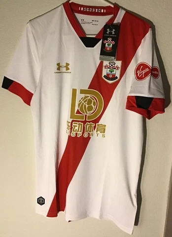 Southampton FC Third Jersey 2020/2021 Under Armour White New with Tags M-L-XL Cover