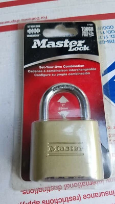 Masterlock 175D Set your own Combo PLUS - Image 1 of 3