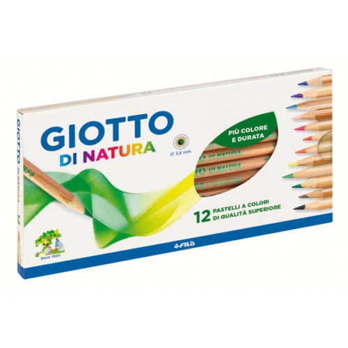 FILA PASTELLI GIOTTO DI NATURA astuccio 12 colori