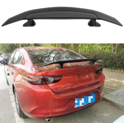 Matte Black 47" Rear Trunk GT-Style Spoiler Racing Wing For Mazda3 Mazda 6 Sedan - Image 1 of 4