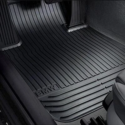 Alfombrillas BMW OEM TODAS LAS ESTACIONES E70 X5 DELANTERAS NEGRAS - 82112318671 Foto 1 de 2