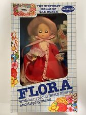 Vintage Fun World Flora Carnation Doll January Birth Month Flower Original Box