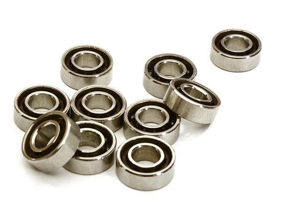 Super Low Friction Ceramic Ball Bearings (10) 5x11x4mm for RC Vehicles - Image 1 of 1