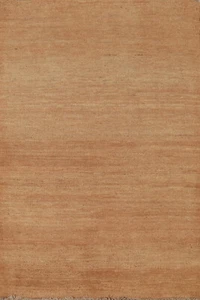 Luxurious Gabbeh Solid Design Wool Modern Accent Rug - Brand New 3x4 ft - Picture 1 of 12