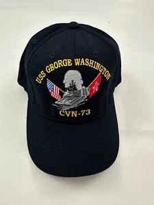USS George Washington CVN 73 The Corps US Navy Baseball Cap Hat One Size - Picture 1 of 6
