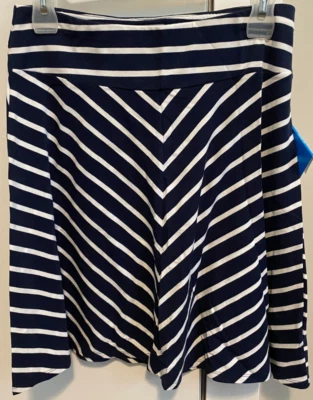 Falda Columbia Azul Diagonal Rayas PFG WMN Talla XS Pellham Falls Onmi Absorbente Foto 1 de 4