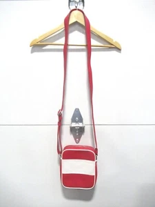 Michael Kors Collection Sporty Cherry Red & White Crossbody Purse **NWOT** - Picture 1 of 11