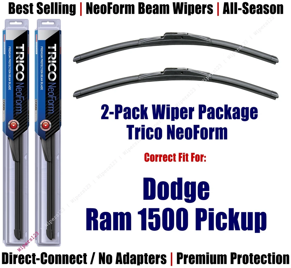 Limpiaparabrisas Super Premium 2pk - Dodge Ram 1500 Series 2002 camioneta pickup 16240x2 Foto 1 de 1