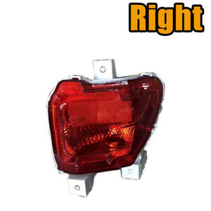 Right Side Rear Bumper Light Tail Fog Lamp Red Lens For Toyota RAV4 2005-2012