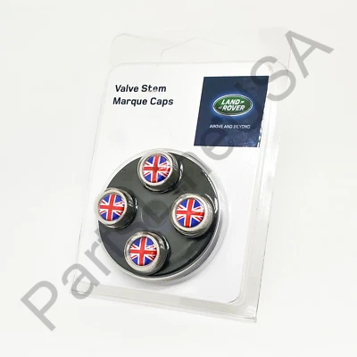 Tapa de marca de vástago de válvula azul rojo británico original Land Rover VPLRW0151 LR027664 Foto 1 de 4