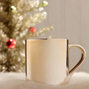 Starbucks 2013 Electroplate Metallic Gradient Rose Gold Ceramic Coffee Cup Mug  - Picture 1 of 3