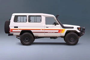 TWEED BODY DECAL KIT : FITS J75-SERIES TOYOTA LAND CRUISER (TROOP CARRIER) - Picture 1 of 9