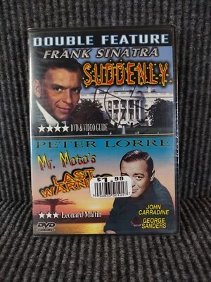 Suddenly / Mr. Moto's Last Warning (Double Feature DVD) NEW Sealed - Image 1 of 2