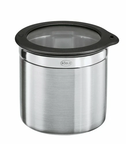 Rösle 16553 - Contenitore con coperchio salvafreschezza, diametro 8 cm, altezza  - Immagine 1 di 1