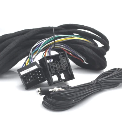 Arnés de cableado trasero extensión aérea ISO 6,5 m estéreo X5 Z3 serie 7 para BMW 3 5 Foto 1 de 4