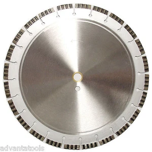 14” Turbo Segmented Wet Diamond Saw Blade for Brick Block Concrete Masonry 12mm - Picture 1 of 2