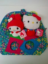 Sanrio Hello Kitty My Melody plush doll set & Jackpopz backpack bag toy