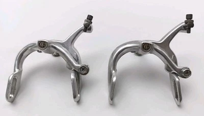 CLB GL 48/65 Lot Frein Avant Et Arrière 1980 210g Vélo Vintage Route Set Brakes  - Photo 1/4