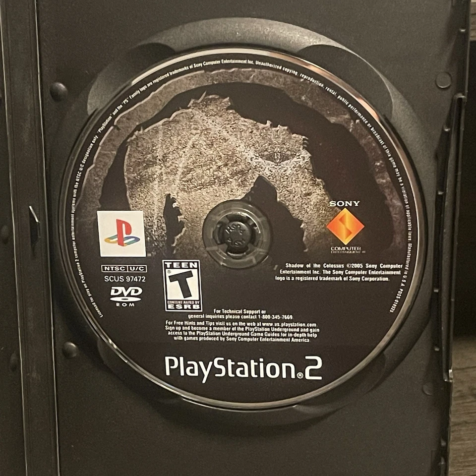 Shadow of the Colossus (Sony PS2, 2005) Disc Only Tested Working!!! - Image 1 of 1