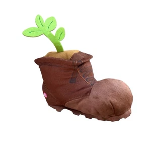 Disney Pixar Wall-E Brown Boot with Green Plant 7" Plush - Picture 1 of 15