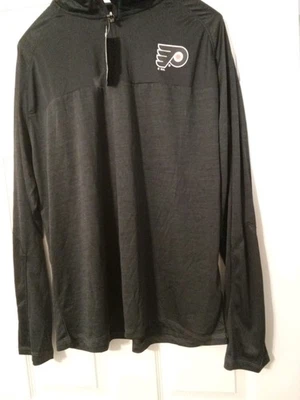 Ropa del equipo NHL Philadelphia Flyers cuello con cremallera manga larga talla 2 XL Foto 1 de 3
