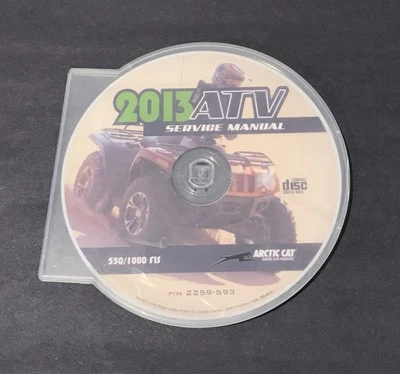 CD manual de servicio Arctic Cat 2013 550 1000 FIS ATV genuino de fábrica OEM 2259-593 Foto 1 de 4