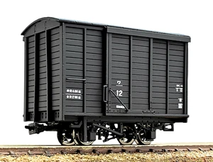 HOn30/HOe Scale Kubiki Railway Class Wa-12 Narrow Gauge Boxcar Kit H0e Van Wagon - Picture 1 of 24