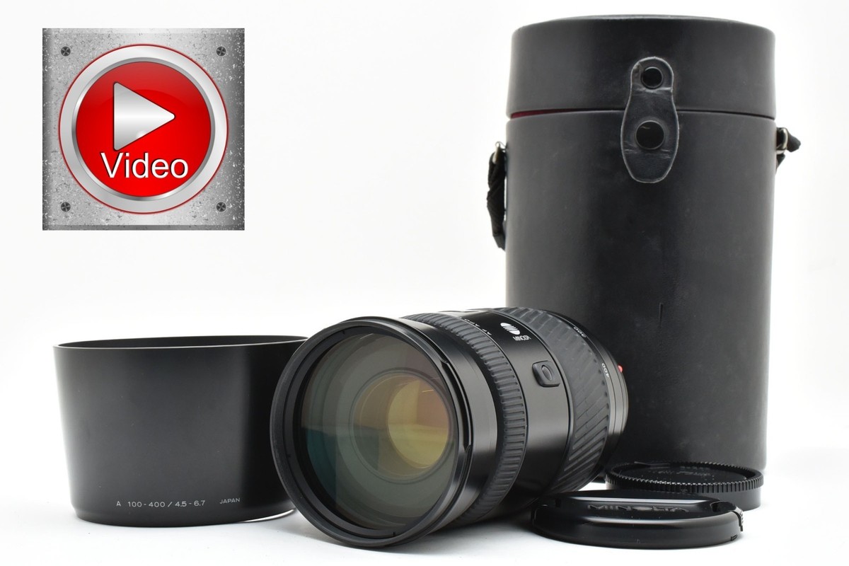 MINOLTA AF 100-400mm ズームレンズ Minolta 100-400mm f/4.5-6.7 Camera Lenses for sale | eBay