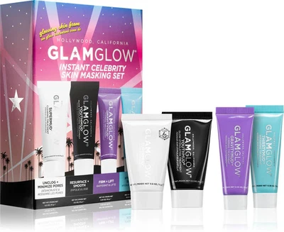 Juego de enmascaramiento instantáneo para la piel de celebridades Glamglow $74 vlur Foto 1 de 3